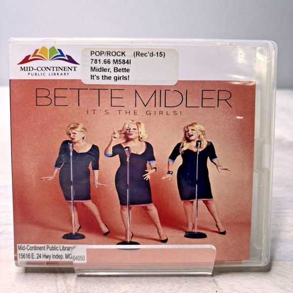 Other - It's the Girls by Bette Midler (CD, 2014)